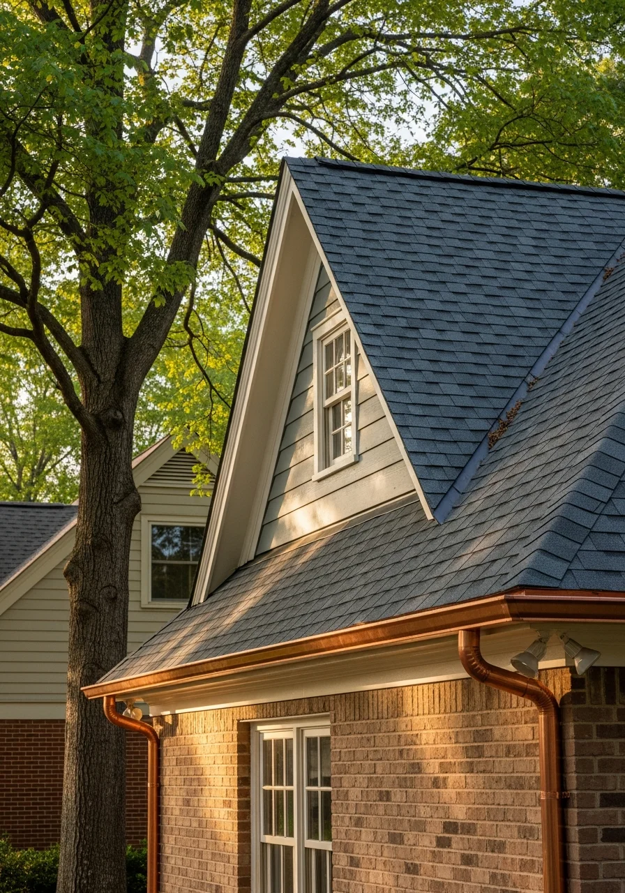 A Charlotte home with professional exterior finishing and well-maintained landscaping.